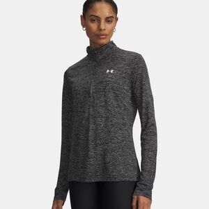 Under Armour Women's Black Long Sleeve 1/2 Zip Top NWT